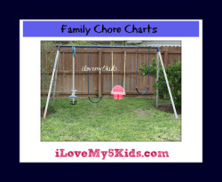 Organizing Family Chore Charts