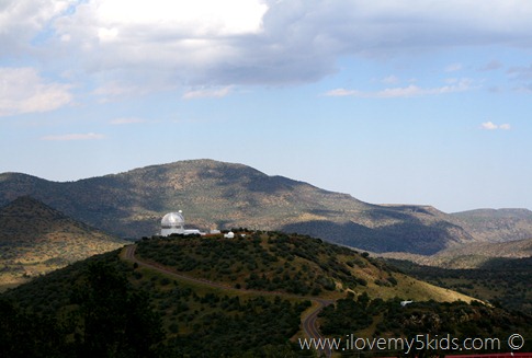 Observatory on mountain