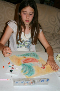 Creating a Masterpiece homeschool pastel version