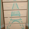 Eiffel Tower Dresser Makeover