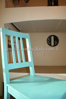 Easy painted chair