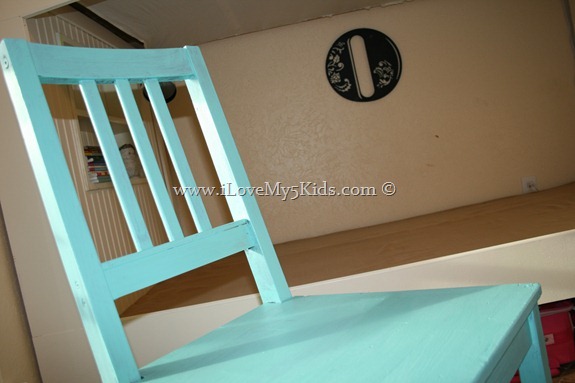 Shaker style painted chair