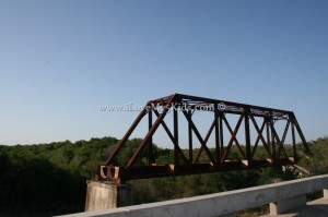 A bridge to nowhere in Texas