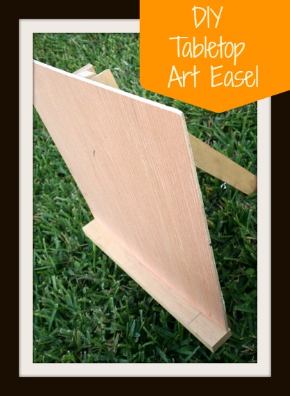 Create Your Own DIY Tabletop Easel