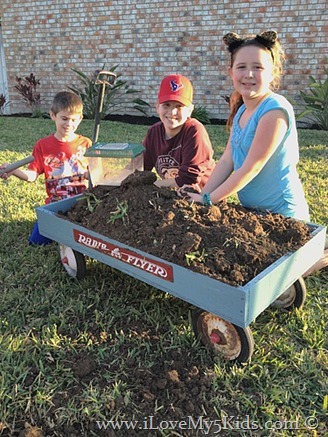 Radio Flyer helps with gardeners