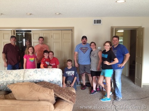 Moving Crew with 5 Kids