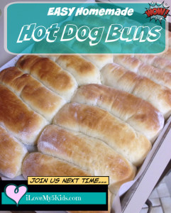 Easy Homemade Hot Dog Buns