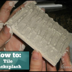 How to tile backsplash