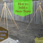 How to build a Bean Tepee @loving5kids