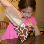 DIY Heat Pad with kids