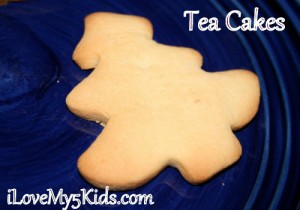 Tea Cakes Recipe @loving5kids