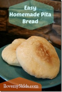 EASY homemade Pita Bread